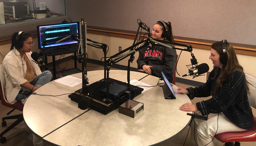 college students talk about mental health and wellness