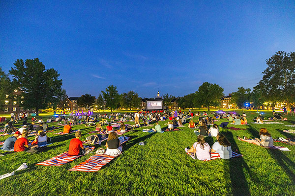 Miami University's Saturday Under the Stars is part of Welcome Weekend