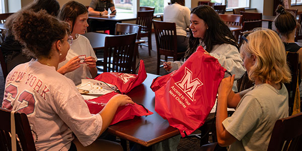 Miami University students attend the inaugural Ascend to Your Next Chapter event