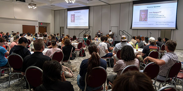 Participants in the 2025 Government and Non-Profit Career Day held on Sept. 18.