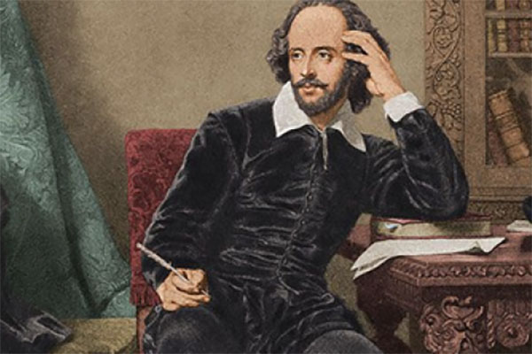 Painting of William Shakespeare