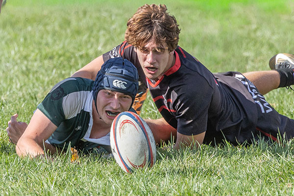 Miami University rugby player