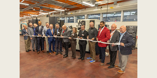 Dedication ceremony for Makino Subtractive Lab at Advanced Manufacturing Workforce and Innovation Hub in Hamilton.
