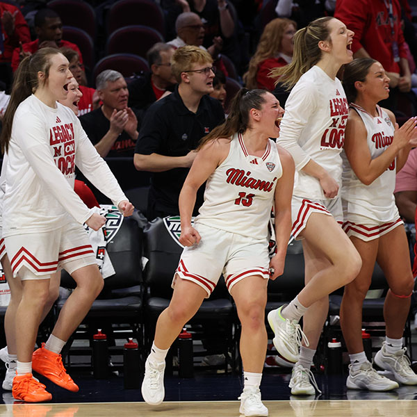 The Miami University women's basketball team